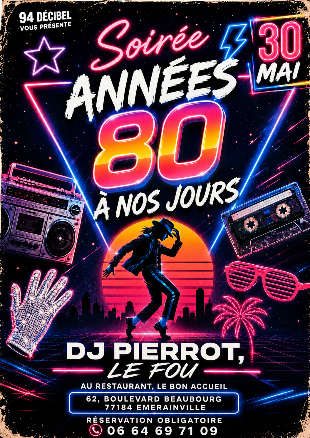 Soirée années 80